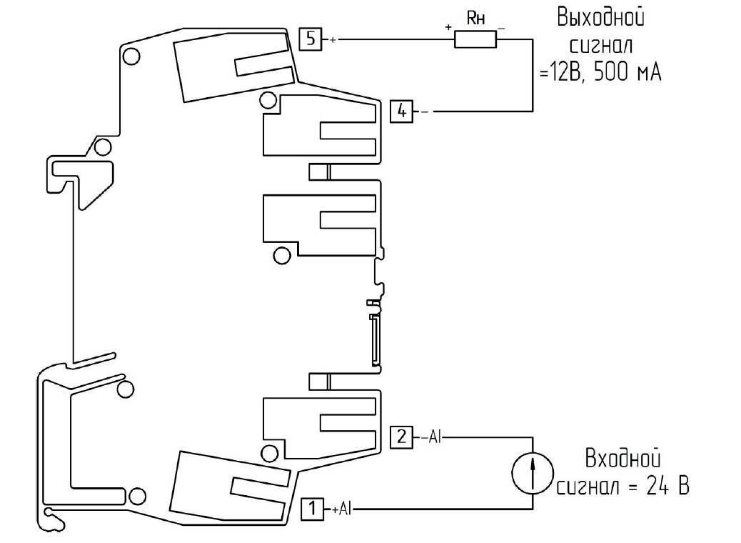 Схема внешних соединений БП-690